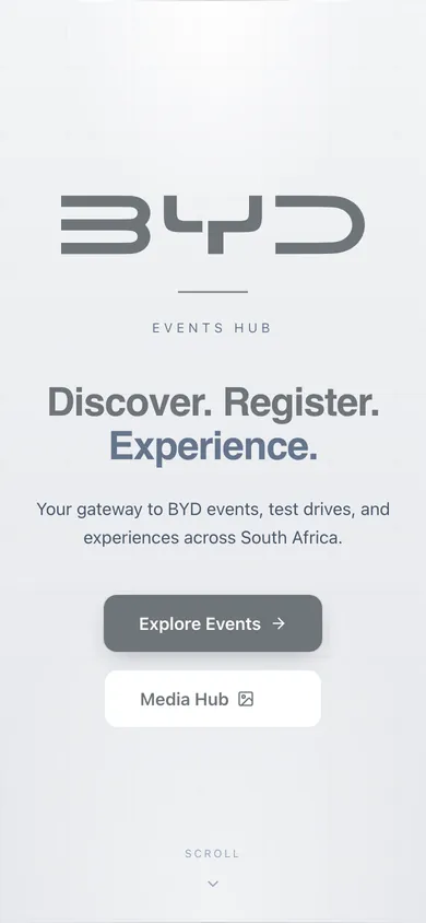 BYD Media Hub on a phone