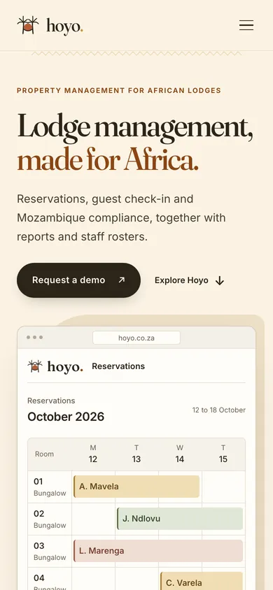 Hoyo on a phone